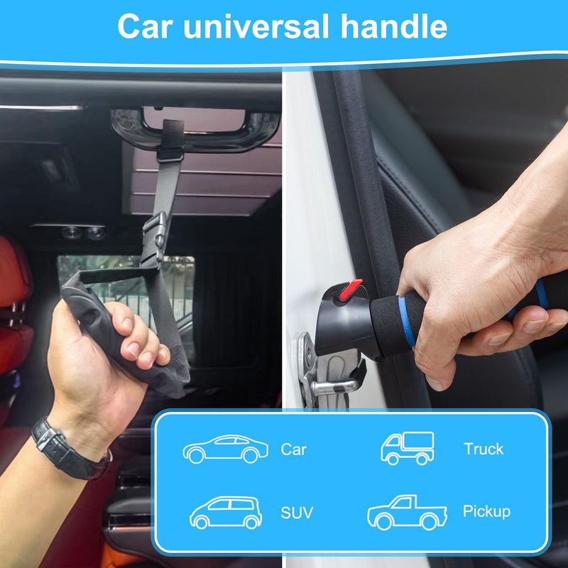 Shouken 3 in 1 Car Door Handle for Elderly-Car Handle Assist - Vehicle Support - Standing Mobility Aid Tool -Door Latch for Seniors - Image 5